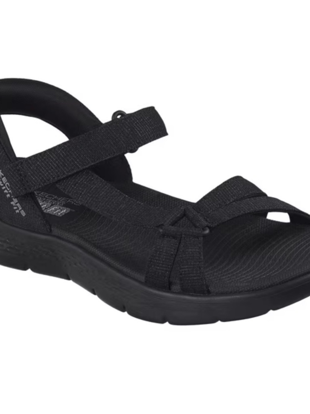New! Black Skechers Hands Free Women’s Swift Fit Sporty Sandal size 11